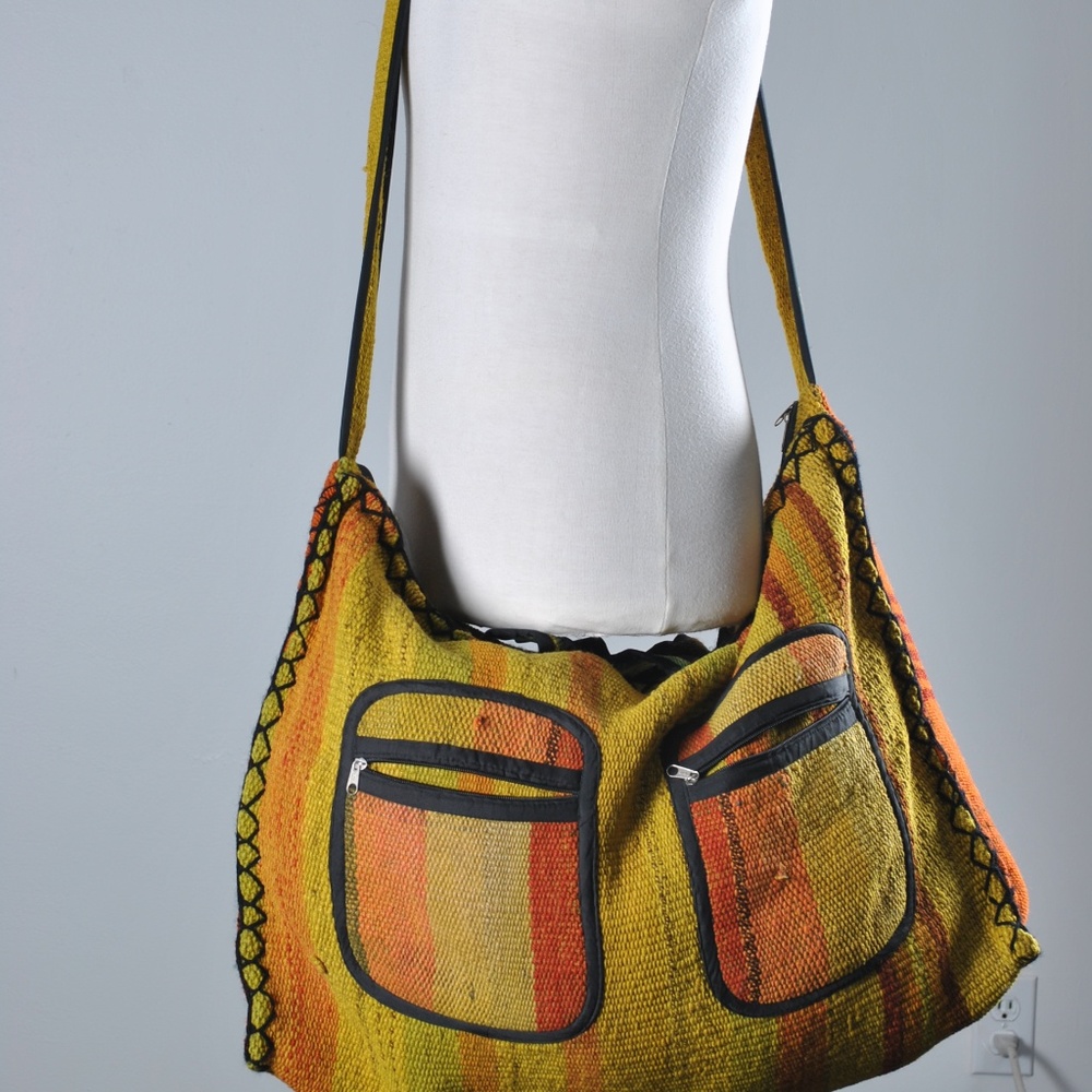 Peruvian handmade tote bag